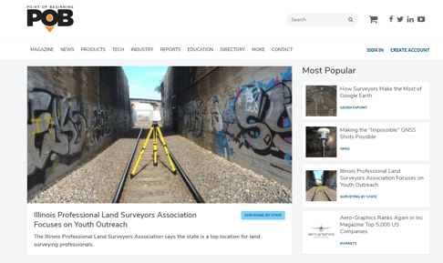 POB Online | Surveying news | survey equipment news 